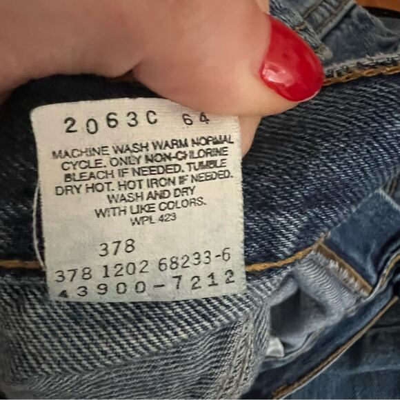 Vintage Levi's Straight Leg Jeans 32 x 30 - Picture 7 of 10